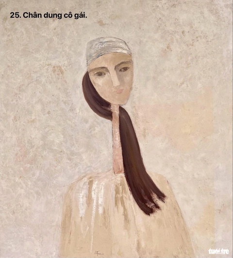 Chân dung cô gái của Lê Thư Chân dung cô gái của Lê Thư