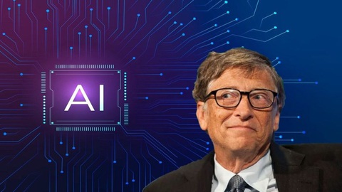 Tỉ phú Bill Gates dự đoán những thay đổi được tạo ra bởi AI trong 5 năm nữa - Ảnh: MONEY TIMES Tỉ phú Bill Gates dự đoán những thay đổi được tạo ra bởi AI trong 5 năm nữa - Ảnh: MONEY TIMES