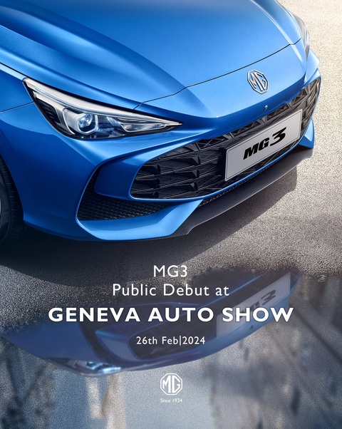 MG3 đời mới ấn định ngày ra mắt, chào sân ở triển lãm danh giá- Ảnh 1. Ảnh teaser MG3 đời mới xác định thời điểm xe ra mắt trong tháng 2 - Ảnh: MG Europe