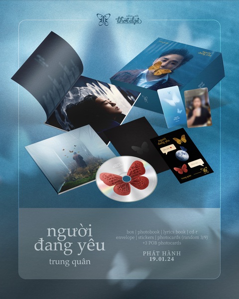 Album vật lý đầu tay của Trung Quân Idol Album vật lý đầu tay của Trung Quân Idol sẽ được phát hành vào ngày 19-1