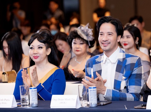 Hoa hậu Ban Mai, diễn viên Đoàn Minh Tài ngồi ghế nóng cuộc thi Miss Glam Business 2024- Ảnh 3. Nhà thiết kế Quỳnh Paris đảm nhận vai trò trưởng ban giám khảo Miss Glam Business.