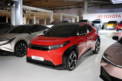 Toyota: Không có xe điện cỡ nhỏ giá rẻ, trừ khi giá pin giảm mạnh- Ảnh 1. Một chiếc xe điện lấy cảm hứng từ Aygo X (SUV hạng A ở châu Âu của Toyota) đã được tiết lộ vào năm 2021 nhưng kế hoạch hiện đang bị trì hoãn - Ảnh: Autocar