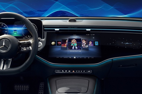 10 xe và công nghệ đáng chú ý nhất tại CES 2024: Có VinFast VF 3- Ảnh 7. 7. Mercedes-Benz và Amazon Music: Amazon Music được cập nhật công nghệ Dolby Atmos trong năm 2023 mang lại chất lượng âm thanh tốt hơn rất nhiều so với nhiều ứng dụng âm nhạc hiện tại. Việc Mercedes-Benz bắt tay với đối tác Amazon hứa hẹn mang lại trải nghiệm âm thanh bậc nhất làng xe toàn cầu - Ảnh: Mercedes-Benz