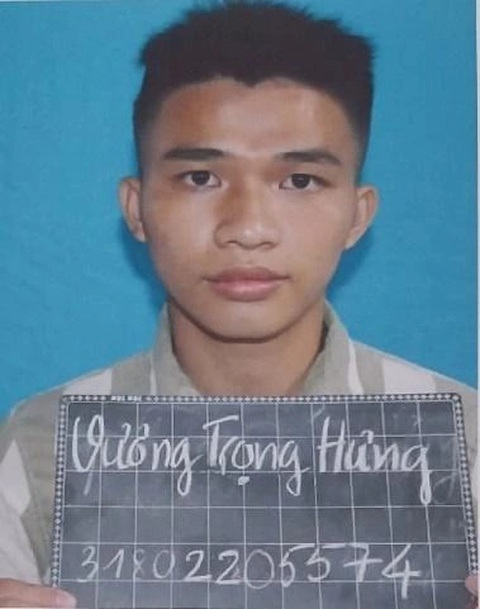 Đang truy bắt phạm nhân bơi qua sông, trốn khỏi Trại giam Mỹ Phước- Ảnh 2. Phạm nhân Vương Trọng Hưng trốn khỏi Trại giam Mỹ Phước - Ảnh: C.A