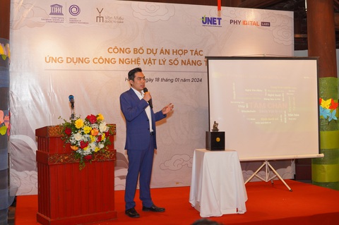 Ứng dụng công nghệ vật lý số vào di sản văn hóa: Định danh số cho nghê Văn Miếu- Ảnh 2. Công nghệ định danh số các di sản văn hóa được kỳ vọng thúc đẩy sự phát triển của nền công nghiệp văn hóa Việt Nam - Ảnh: T.HÀ