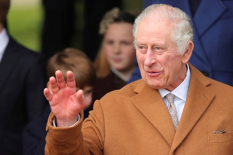 Vua Charles III của Anh - Ảnh: REUTERS