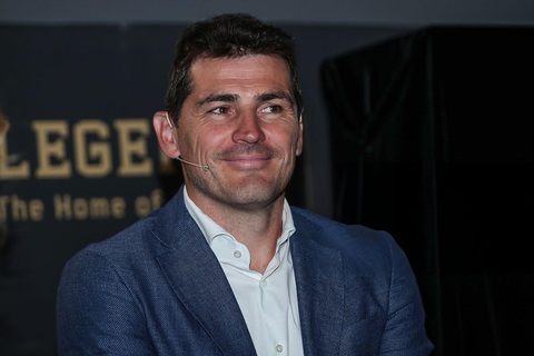 Xem lễ trao giải Dubai Globe Soccer Awards 2023 trên kênh nào?- Ảnh 2. Cựu thủ thành Iker Casillas nằm trong thành phần ban giám khảo của giải thưởng Dubai Globe Soccer Awards 2023 - Ảnh: REUTERS