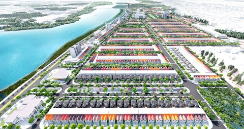 Phân khu biệt thự Nhật Bản và nhà vườn Mỹ có vị trí trung tâm vùng lõi khu đô thị