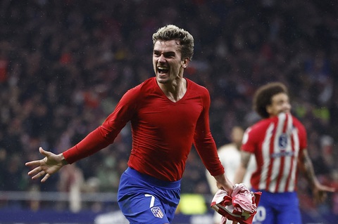 Tin tức thể thao sáng 19-1: Atletico đòi nợ Real Madrid; Salah chấn thương- Ảnh 1. Atletico Madrid đã báo thù thành công trước Real Madrid - Ảnh: REUTERS