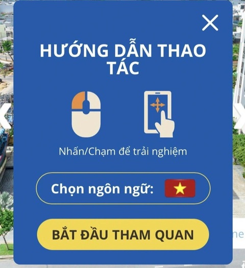 Tham quan trực tuyến hiện vật quý giá tại Nhà trưng bày Hoàng Sa- Ảnh 3. Với việc hoàn thành số hóa, người dân ở xa cũng có thể tham quan mô hình 3D không gian Nhà trưng bày Hoàng Sa - Ảnh: TRƯỜNG TRUNG