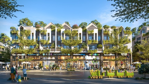 Những con phố giáo dục, giái trí, sáng tạo tại the Campus Những con phố giáo dục, giái trí, sáng tạo tại the Campus