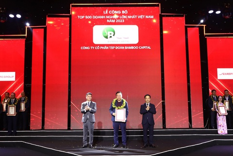 Bamboo Capital và Tracodi cùng tăng bậc trong top 500 Doanh nghiệp lớn nhất Việt Nam năm 2023- Ảnh 1. Bamboo Capital và Tracodi cùng tăng bậc trong top 500 Doanh nghiệp lớn nhất Việt Nam năm 2023- Ảnh 1.