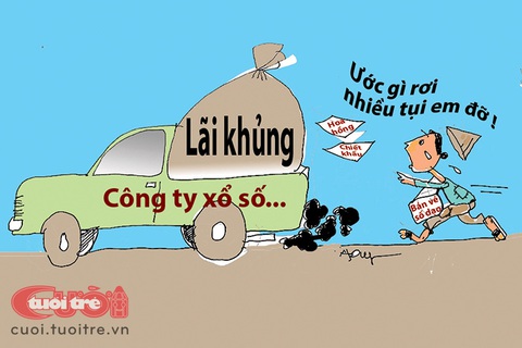 'Có lợi cùng hưởng' với công ty xổ số- Ảnh 3. Tranh: Anh Dũng