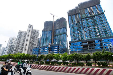 Lành mạnh hóa thị trường bất động sản- Ảnh 1. Dự án bất động sản được xây dựng ở Thủ Đức, TP.HCM - Ảnh: QUANG ĐỊNH