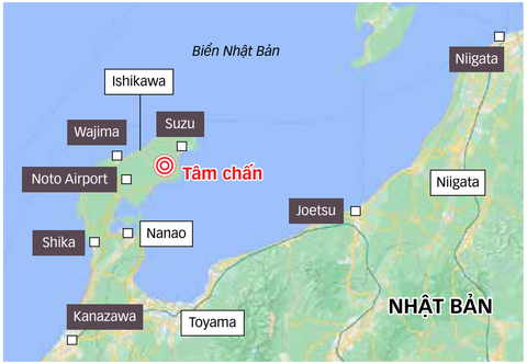 Nguồn: SKY NEWS/Cơ quan khí tượng Nhật Bản - Dữ liệu: THANH HIỀN - Đồ họa: TẤN ĐẠT Nguồn: SKY NEWS/Cơ quan khí tượng Nhật Bản - Dữ liệu: THANH HIỀN - Đồ họa: TẤN ĐẠT