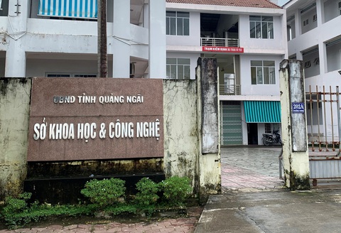 Phục hồi giải quyết nguồn tin tội phạm liên quan giám đốc sở ở Quảng Ngãi- Ảnh 2. Cơ quan cảnh sát điều tra Công an tỉnh Quảng Ngãi đã phục hồi giải quyết nguồn tin tội phạm liên quan đến giám đốc Sở Khoa học và Công nghệ sau hơn 6 tháng tạm đình chỉ - Ảnh: TR.M.