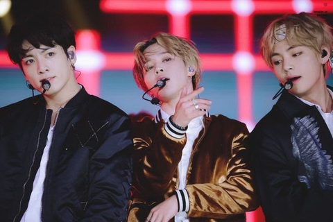 Jungkook, Jimin và V của BTS cùng thắng giải Bonsang tại Seoul Music Award 2024. Ảnh: BigHit Jungkook, Jimin và V của BTS cùng thắng giải Bonsang tại Seoul Music Awards 2024 - Ảnh: BigHit