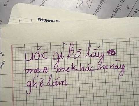 Ảnh vui 20-1: Điều ước của con khiến bố ra... 'chuồng gà'- Ảnh 1. Con với chả cái.