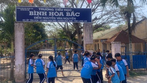 Ngôi trường xưa đầy kỷ niệm của tôi - Ảnh QUỐC VIỆT Ngôi trường xưa đầy kỷ niệm của tôi - Ảnh: QUỐC VIỆT