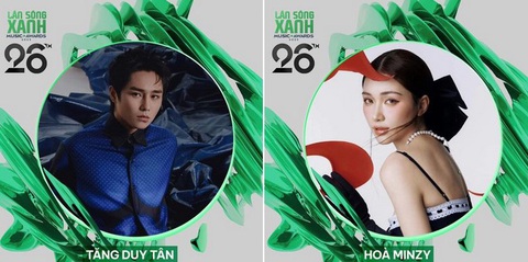 Dàn Chị đẹp đạp gió rẽ… sang Lễ trao giải Làn Sóng Xanh 2023- Ảnh 7. Suốt năm 2023, Tăng Duy Tân và Hòa Minzy đã mang bài hát này đi diễn ở hàng trăm sân khấu lớn nhỏ nhưng chưa bao giờ diễn cùng nhau. Với Làn Sóng Xanh, đây sẽ là sân khấu đầu tiên và có thể là sân khấu duy nhất mà cả hai cùng trình diễn “Bật tình yêu lên”.