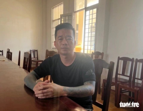 Ngày mai, xét xử vụ 2 nhóm giang hồ bảo kê đất đai nổ súng làm 2 người chết ở Phú Quốc- Ảnh 2. Nguyễn Văn Thái (ở phường An Thới, Phú Quốc) được cho là người cầm đầu trong nhóm đâm chém, bảo kê và tranh giành đất vào năm 2022 - Ảnh: CACC