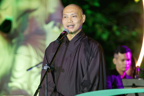 Thượng tọa Thích Trí Nhơn chia sẻ về Thượng tọa Thích Trí Chơn chia sẻ về "an lành" trong cuộc sống - Ảnh: BTC