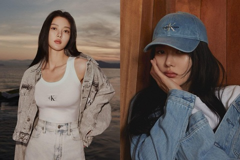 Kim Yoo Jung trong bộ ảnh thời trang chụp cho một thương hiệu tại Nha Trang - Ảnh: Elle Korea. Kim Yoo Jung trong bộ ảnh thời trang chụp cho một thương hiệu tại Nha Trang - Ảnh: Elle Korea