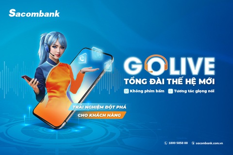 Sacombank tiên phong ra mắt tổng đài không phím bấm- Ảnh 1. Sacombank tiên phong ra mắt tổng đài không phím bấm - Ảnh: Sacombank