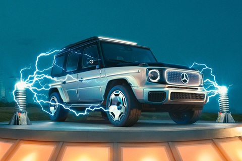 Mercedes-Benz G-Class cỡ nhỏ chỉ chạy điện, bỏ động cơ đốt trong- Ảnh 2. Mercedes-Benz G-Class nhỏ sẽ chia sẻ nhiều điểm chung với EQG (ảnh) - Ảnh: Mercedes-Benz