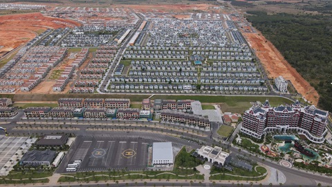 Làm lại giá đất cụ thể tại dự án NovaWorld Phan Thiết- Ảnh 1. Dự án NovaWorld Phan Thiết tại xã Tiến Thành, TP Phan Thiết, tỉnh Bình Thuận - Ảnh: ĐỨC TRONG