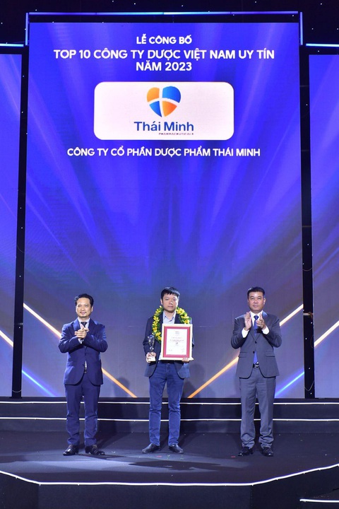 Dược Phẩm Thái Minh vào Top 10 công ty Dược Việt Nam uy tín năm 2023- Ảnh 1. Dược Phẩm Thái Minh vào Top 10 công ty Dược Việt Nam uy tín năm 2023- Ảnh 1.