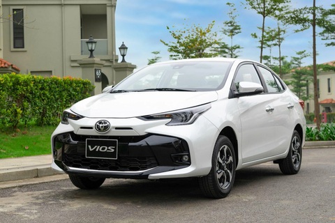Toyota đối mặt thách thức đôi tại Việt Nam- Ảnh 3. Vios vẫn là mẫu xe lấy về doanh số chính cho Toyota Việt Nam - Ảnh: Toyota