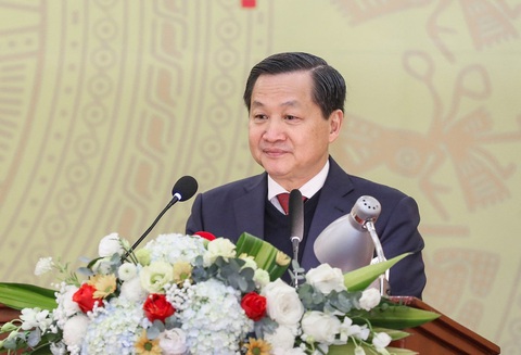 Xử lý hiệu quả bước đầu 8/12 dự án, doanh nghiệp thua lỗ kéo dài- Ảnh 1. Phó thủ tướng Lê Minh Khái - Ảnh: QUANG VINH