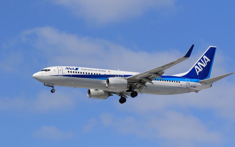 Máy bay Boeing thân hẹp liên tục bị sự cố, hành khách lên ngồi mà run- Ảnh 4. Một chiếc Boeing 737 của Hãng hàng không All Nippon Airways (ANA) - Ảnh: GUARDIAN