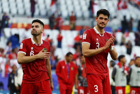 Tuyển Indonesia phấn khích vì vào vòng 16 đội Asian Cup 2023- Ảnh 1. Indonesia kết thúc vòng bảng Asian Cup 2023 với 3 điểm - Ảnh: REUTERS