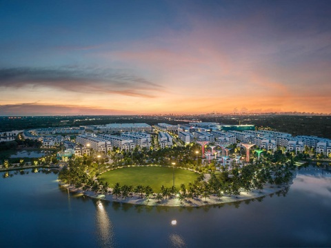 Dân Sài Thành rủ nhau check-in tại Tết retro Vinhomes Grand Park- Ảnh 3. Đại đô thị Vinhomes Grand Park sở hữu quy mô 272ha và hàng ngàn cảnh quan lý thú. Ảnh: Đ.H.