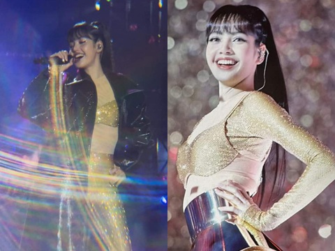 Lisa trình diễn trên sân khấu của chương trình Le Gala des Pièces Jaunes ở Pháp - Ảnh: X Lisa trình diễn trên sân khấu của chương trình Le Gala des Pièces Jaunes ở Pháp - Ảnh: X