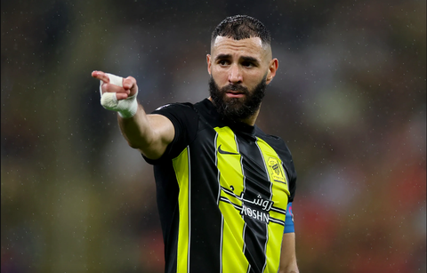 Tin tức thể thao sáng 27-1: Man City hạ Tottenham, vào vòng 5 Cúp FA- Ảnh 3. Benzema đang không thực sự hạnh phúc ở Al Ittihad - Ảnh: SPL