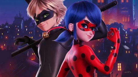Phim hoạt hình đã giúp nền điện ảnh Pháp có một năm thành công rực rỡ- Ảnh 1. Miraculous: Ladybug & Cat Noir, The Movie là bộ phim