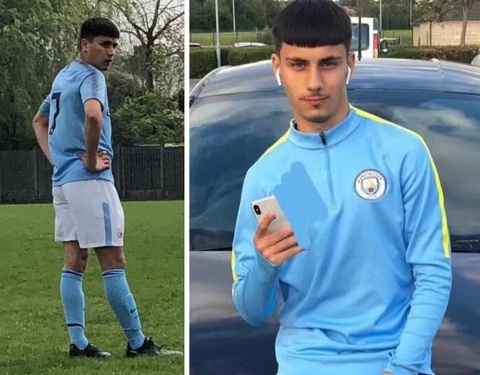 Cựu cầu thủ Man City bị đâm 32 nhát khao khát trở lại sân cỏ- Ảnh 1. Patrick Kubacak thời còn ở Man City - Ảnh: GLOBO