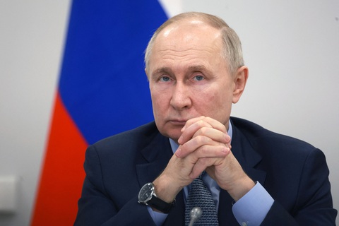 Tin tức thế giới 27-1: Ông Putin khẳng định Ukraine bắn máy bay chở tù binh- Ảnh 1. Tổng thống Nga Vladimir Putin - Ảnh: REUTERS