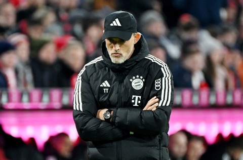 HLV Tuchel đối diện với áp lực ngày một lớn tại Bayern Ảnh: Reuters HLV Tuchel đối diện với áp lực ngày một lớn tại Bayern Ảnh: Reuters