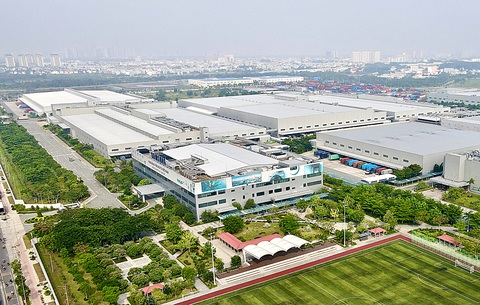 Nhà máy Samsung và các công ty, nhà máy khác trong Khu công nghệ cao TP.HCM tại TP Thủ Đức - Ảnh: T.T.D. Nhà máy Samsung và các công ty, nhà máy khác trong Khu công nghệ cao TP.HCM tại TP Thủ Đức - Ảnh: T.T.D.