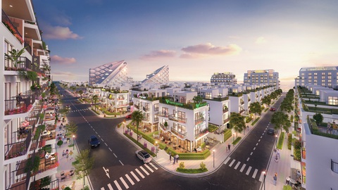 Văn Phú – Invest: Hoàn thành 84% kế hoạch lợi nhuận sau thuế- Ảnh 1. Shophouse Vlasta – Sầm Sơn đã hoàn thiện và sẵn sàng đi vào hoạt động
