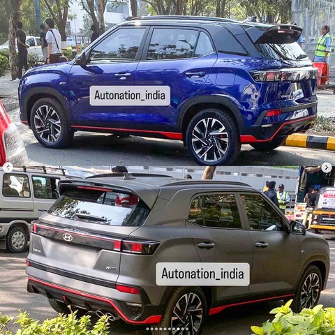 Hyundai Creta N Line 2024 lộ diện trên phố với nhiều chi tiết thể thao- Ảnh 4. Hyundai Creta N Line 2024 lộ diện trên phố với nhiều chi tiết thể thao- Ảnh 4.