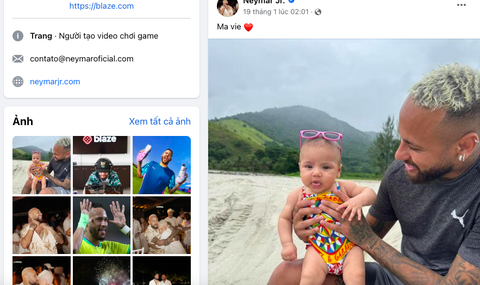 Neymar xuất hiện với diện mạo 'gây sốc'- Ảnh 2. Bài đăng cách đây 10 ngày trên Facebook của Neymar cho thấy anh chưa có dấu hiệu phát tướng - Ảnh chụp màn hình