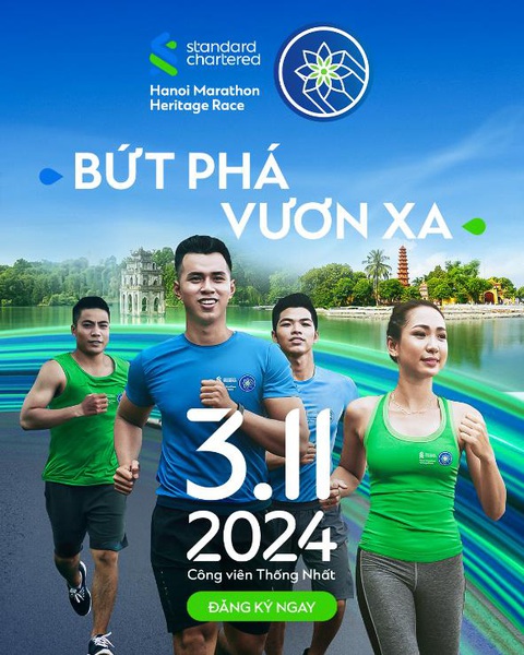 Giải chạy Standard Chartered Marathon tới Việt Nam- Ảnh 1. Giải chạy Standard Chartered Marathon tới Việt Nam- Ảnh 1.