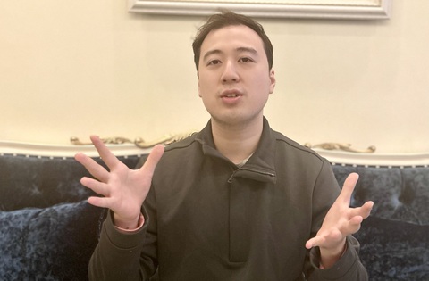 Tiến sĩ ngoại giao và triết lý vào bếp- Ảnh 1. Tiến sĩ ngoại giao 9X Ngô Di Lân trải lòng về những thăng trầm trong cuộc sống - Ảnh: C.NHẬT