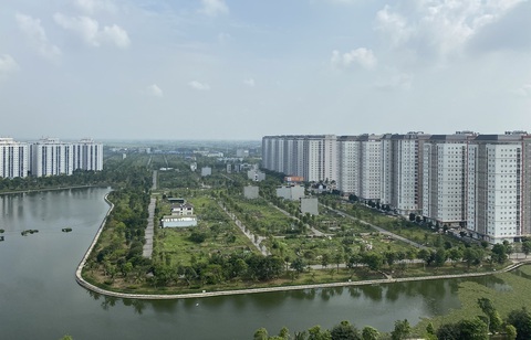Đề xuất mới nhất về thu hồi đất để thực hiện dự án nhà ở thương mại- Ảnh 1. Ảnh một khu đất xây dựng nhà ở tại Hà Nội - Ảnh: GIA HÂN