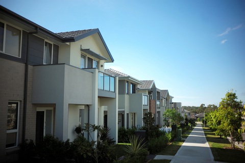 Thị trường nhà đất Úc chờ sóng lớn năm 2024- Ảnh 1. Giá nhà ở Úc đã tăng trên 8% trong năm ngoái - Ảnh: REUTERS